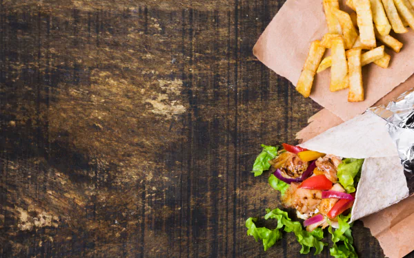 food Doner kebab HD Desktop Wallpaper | Background Image