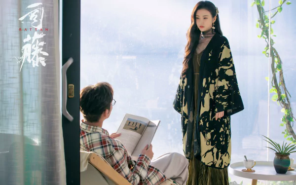 Si Teng Qin Fang TV Show Rattan HD Desktop Wallpaper | Background Image