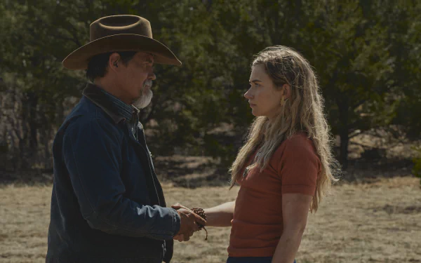 Josh Brolin Imogen Poots TV Show Outer Range HD Desktop Wallpaper | Background Image