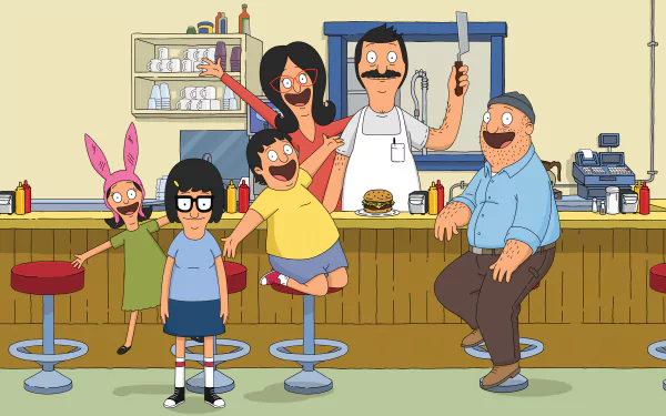 movie The Bob's Burgers Movie HD Desktop Wallpaper | Background Image