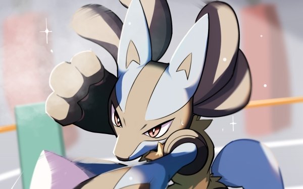Anime Pokémon Lucario HD Wallpaper | Background Image