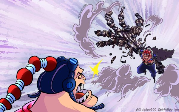 Anime One Piece Eustass Kid Scratchmen Apoo HD Wallpaper | Background Image