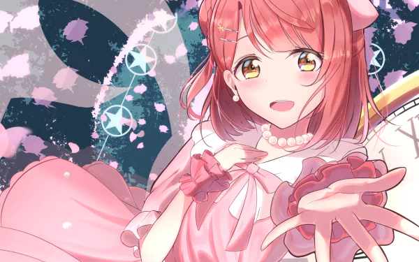 Ayumu Uehara Anime Love Live! Nijigasaki High School Idol Club HD Desktop Wallpaper | Background Image