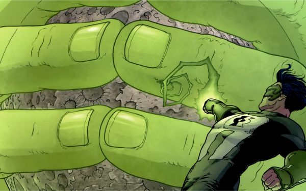 Comics Justice League Kyle Rayner Green Lantern Moon HD Wallpaper | Background Image