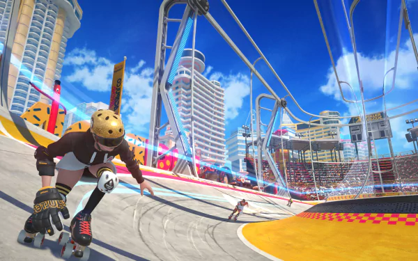 video game Roller Champions HD Desktop Wallpaper | Background Image