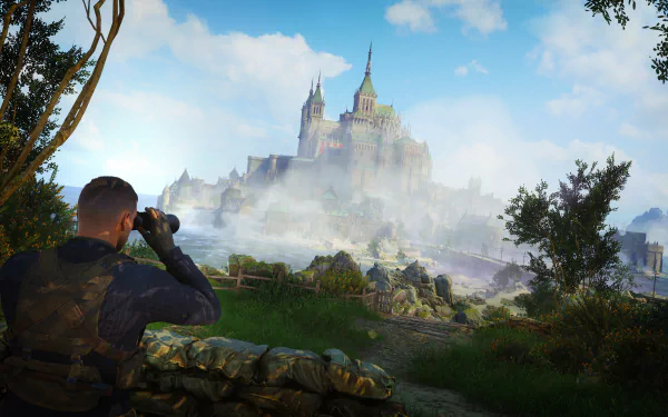 video game Sniper Elite 5 HD Desktop Wallpaper | Background Image