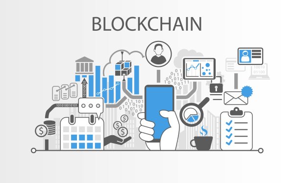 Technology Blockchain HD Wallpaper | Background Image