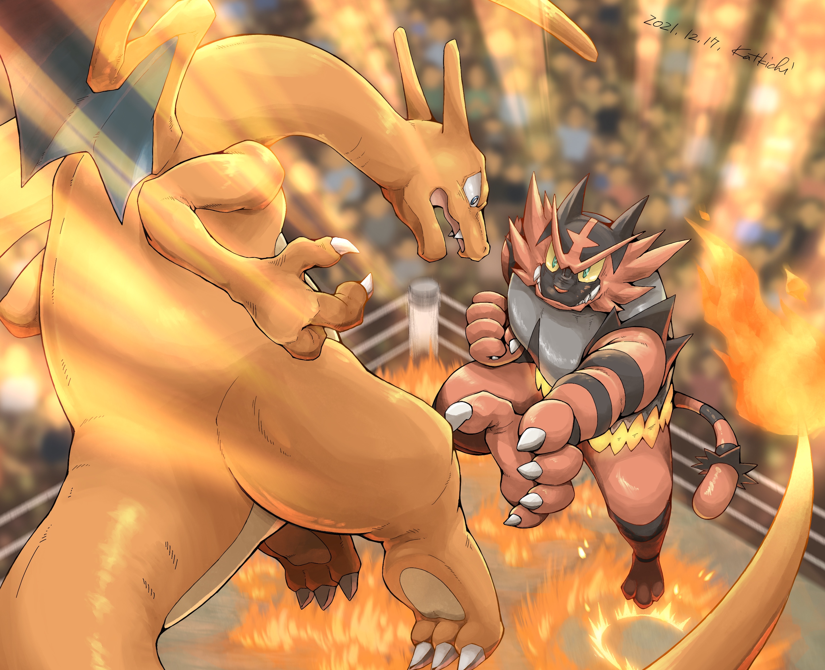 Download Pokemon Promo Incineroar Wallpaper  Wallpaperscom