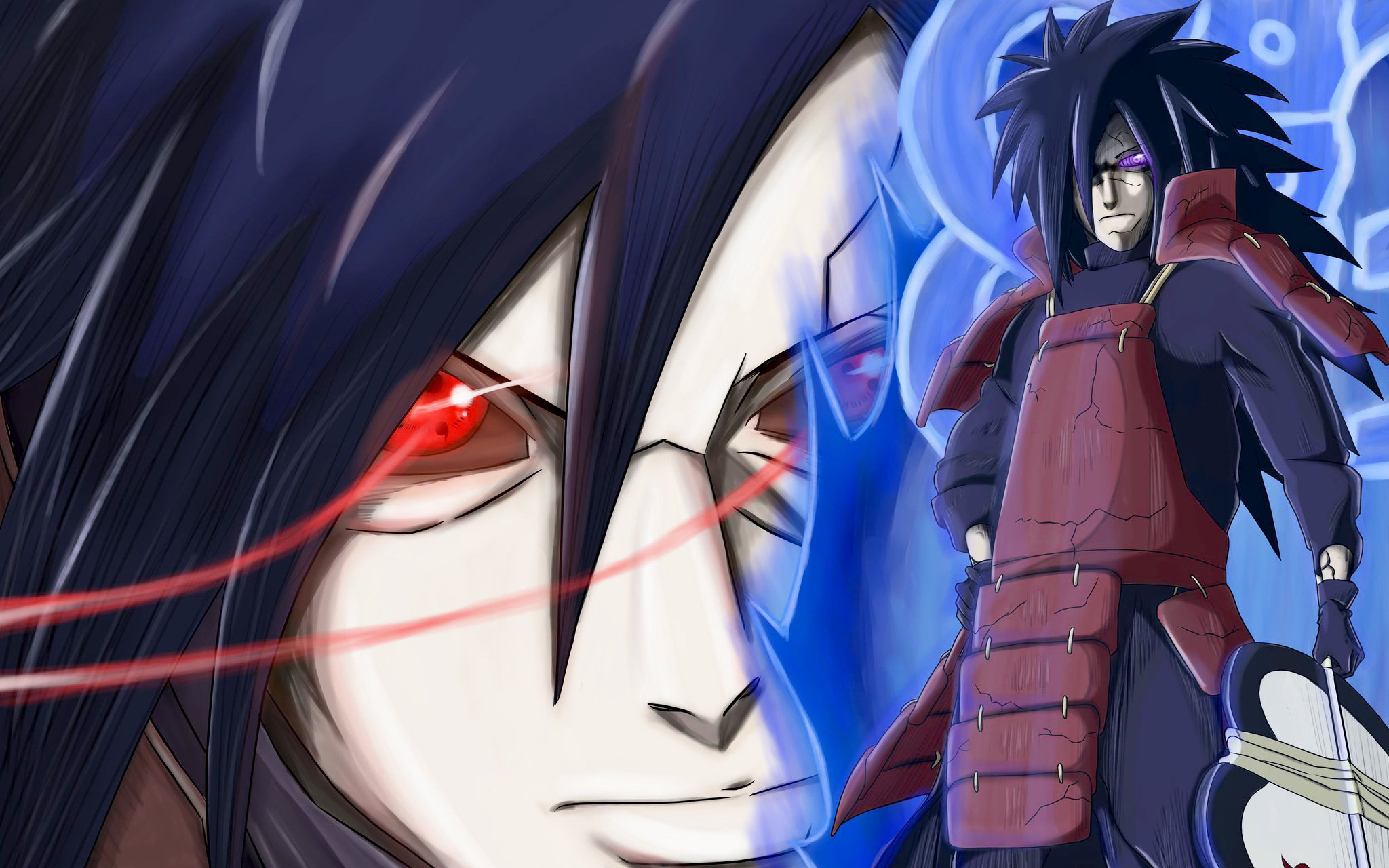 Download Madara Uchiha Anime Naruto HD Wallpaper by りろい