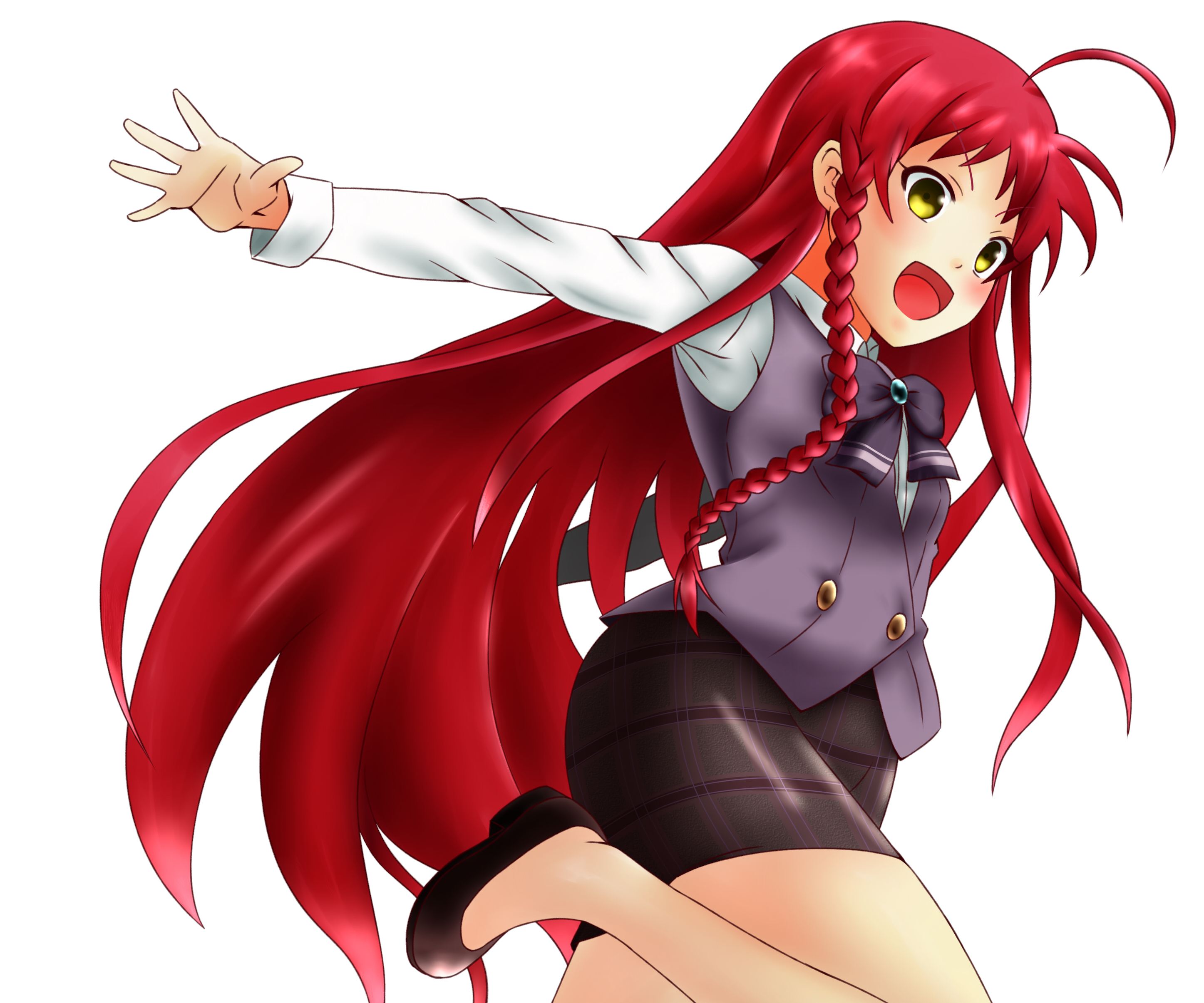 Anime, The Devil Is a Part-Timer!, Suzuno Kamazuki, HD wallpaper