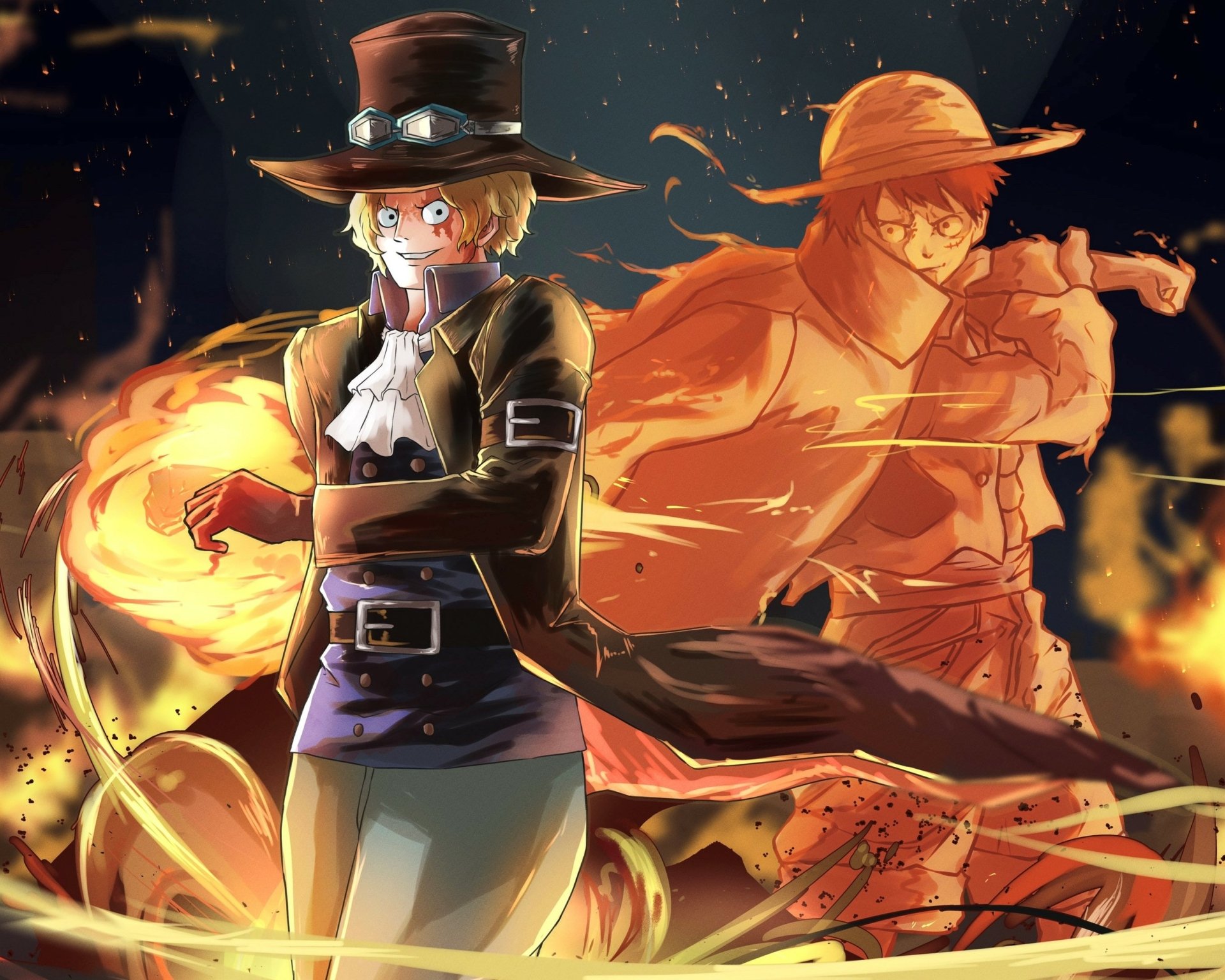 Download Sabo (One Piece) Anime One Piece HD Wallpaper by Mes