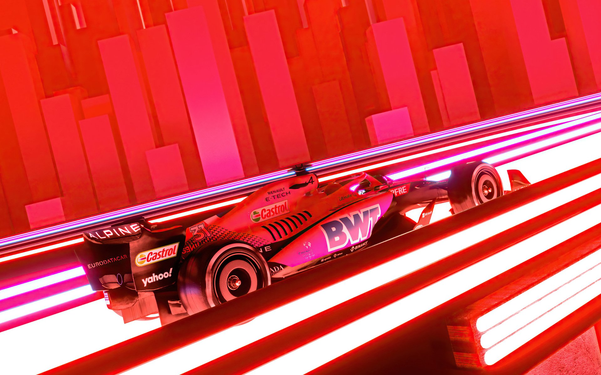 Download Alpine F1 Sports HD Wallpaper