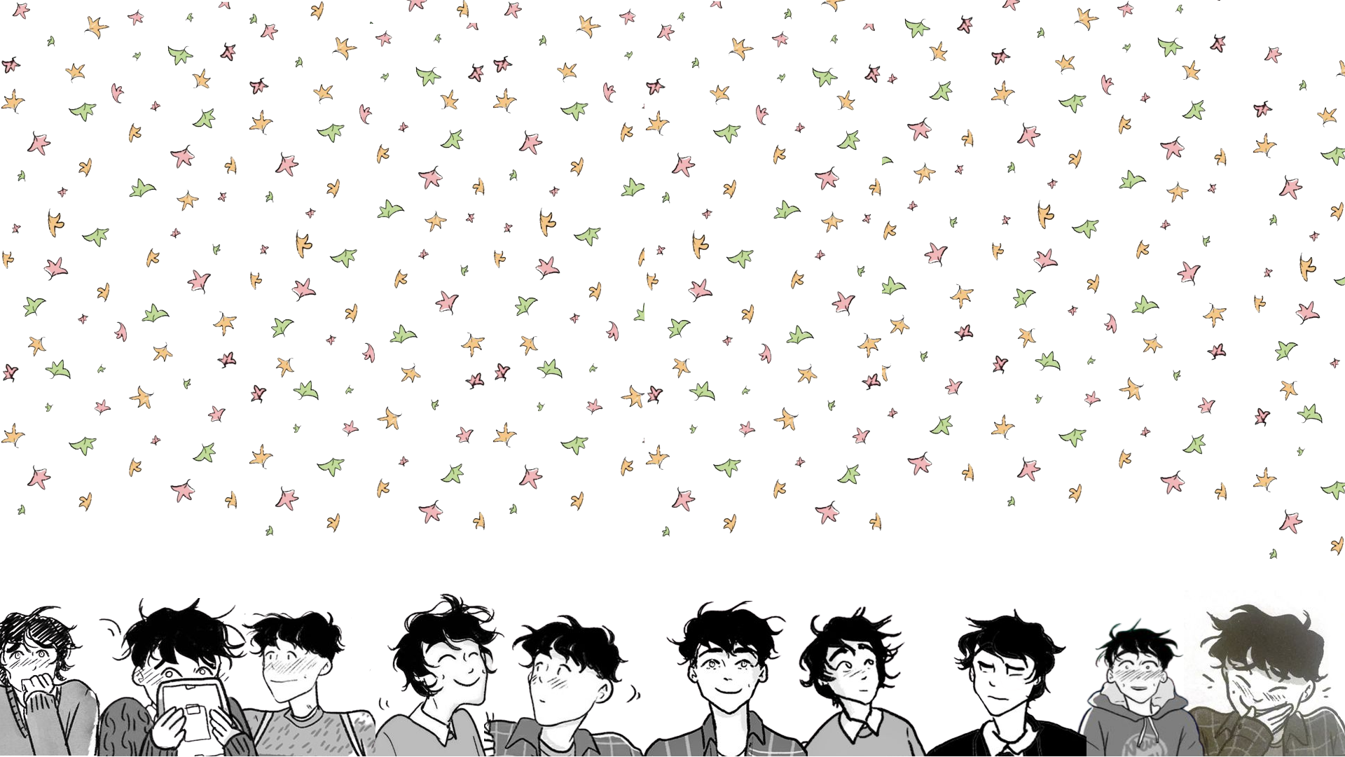 Download Comic Heartstopper HD Wallpaper