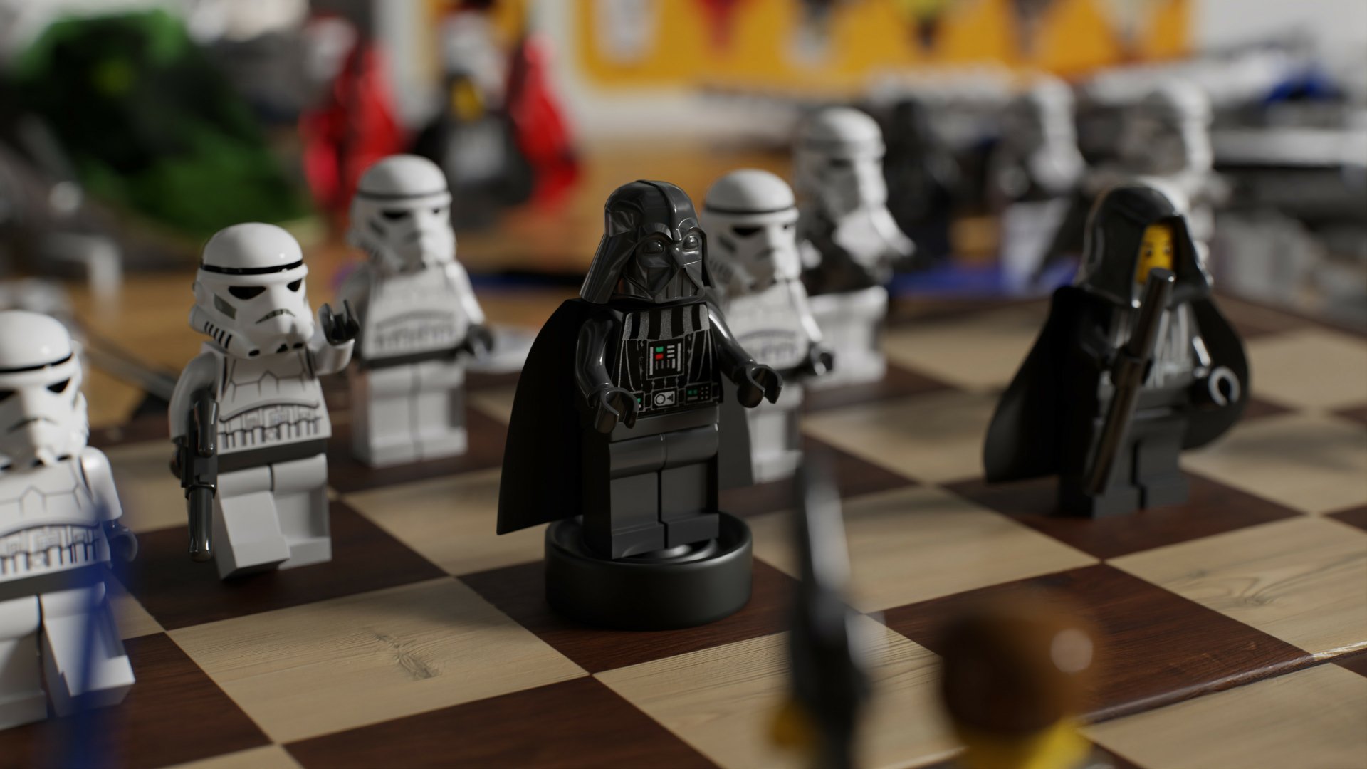 Download Darth Vader Man Made Lego 4k Ultra HD Wallpaper