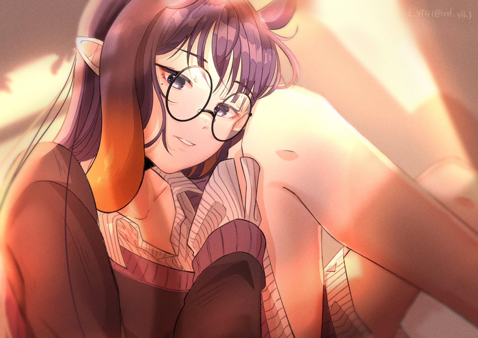 Download Hololive Ninomae Ina'nis Anime Virtual Youtuber 4k Ultra HD Wallpaper