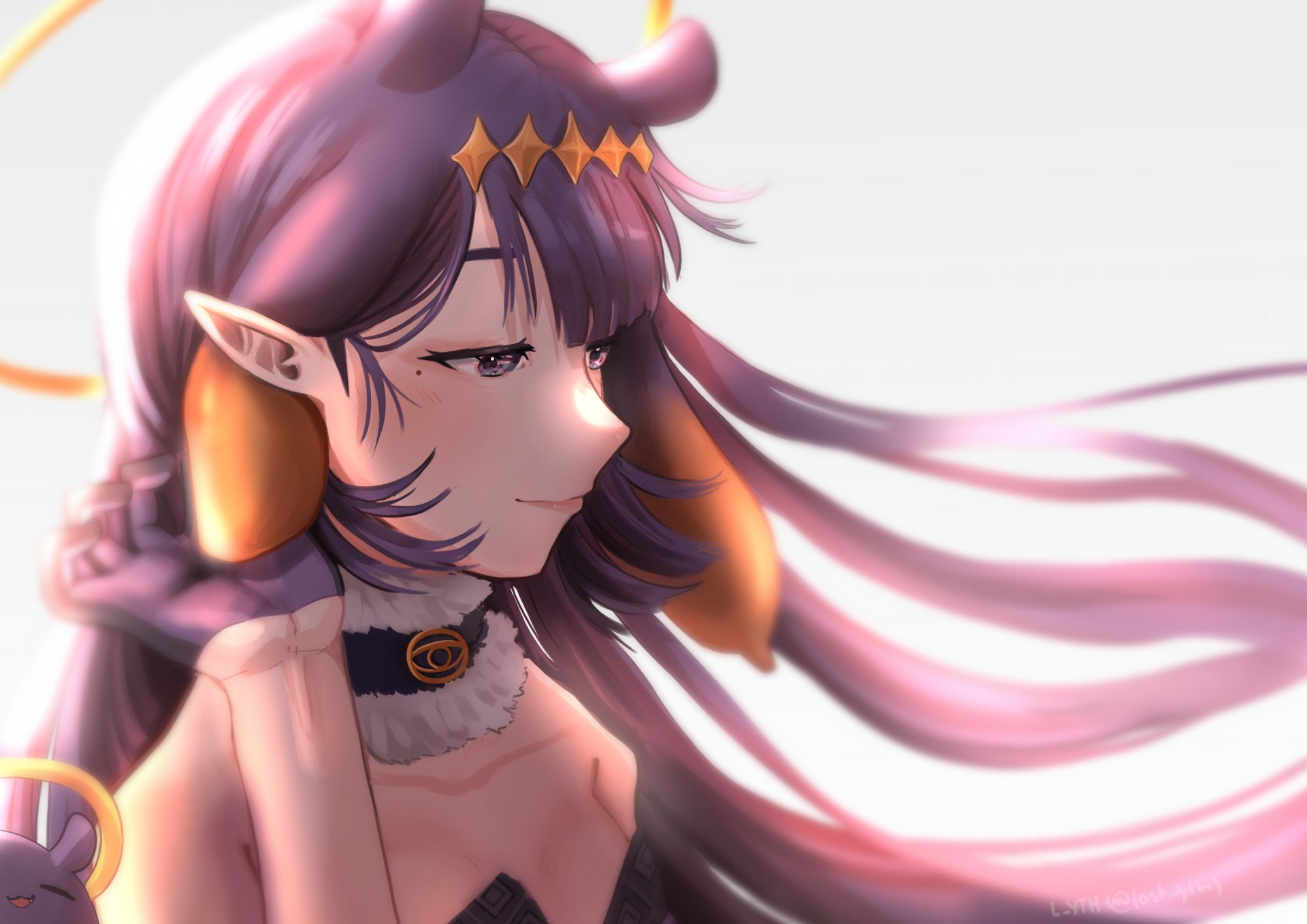 Download Hololive Ninomae Ina'nis Anime Virtual Youtuber HD Wallpaper