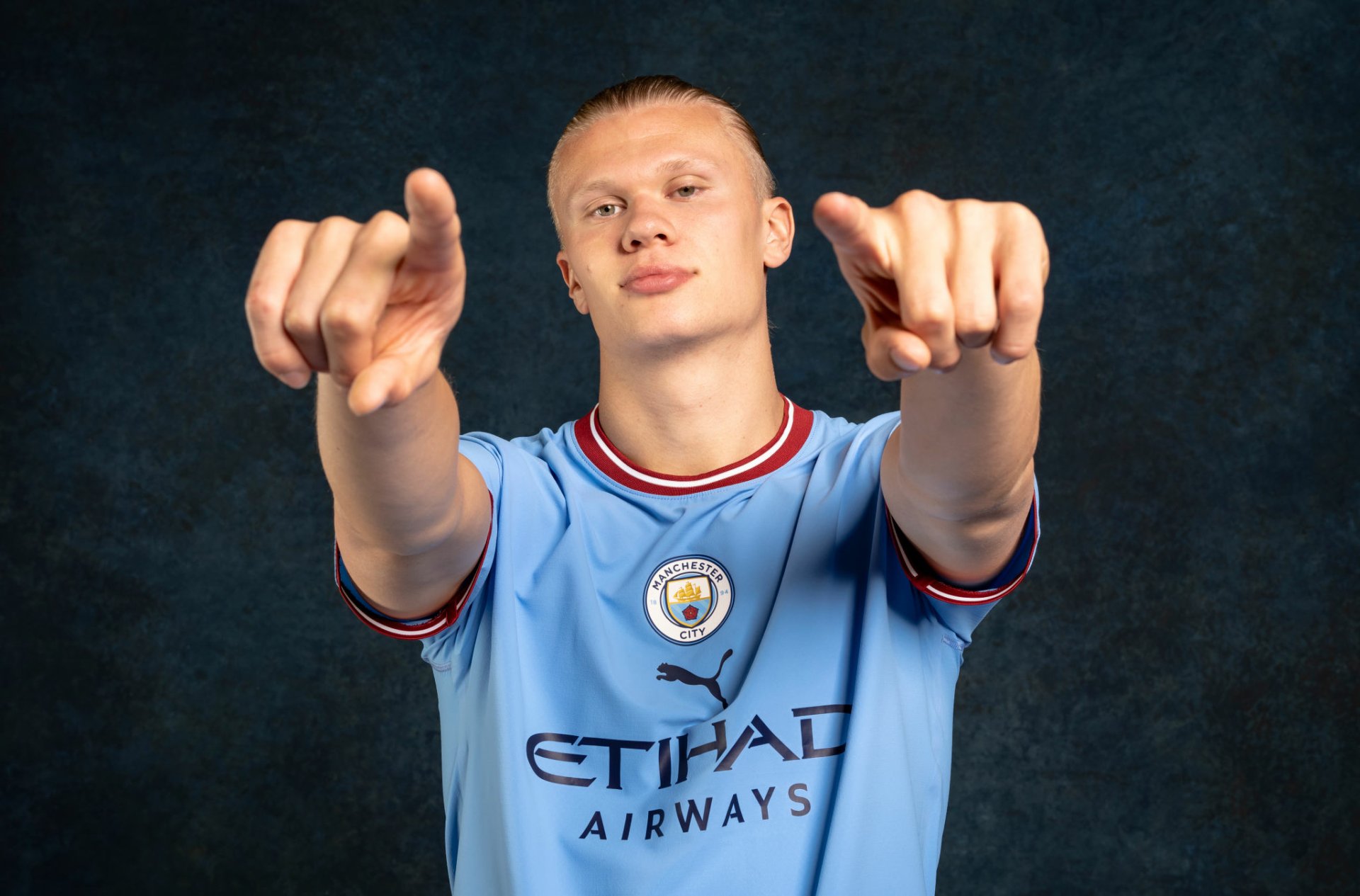 Download Manchester City F.C. Erling Haaland Sports HD Wallpaper