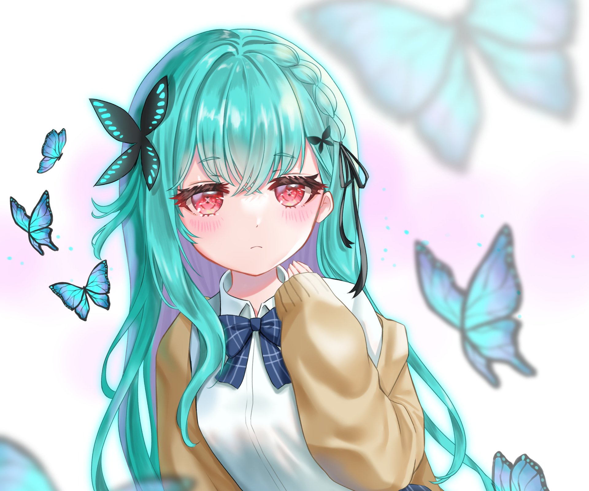 Download Hololive Uruha Rushia Anime Virtual Youtuber HD Wallpaper