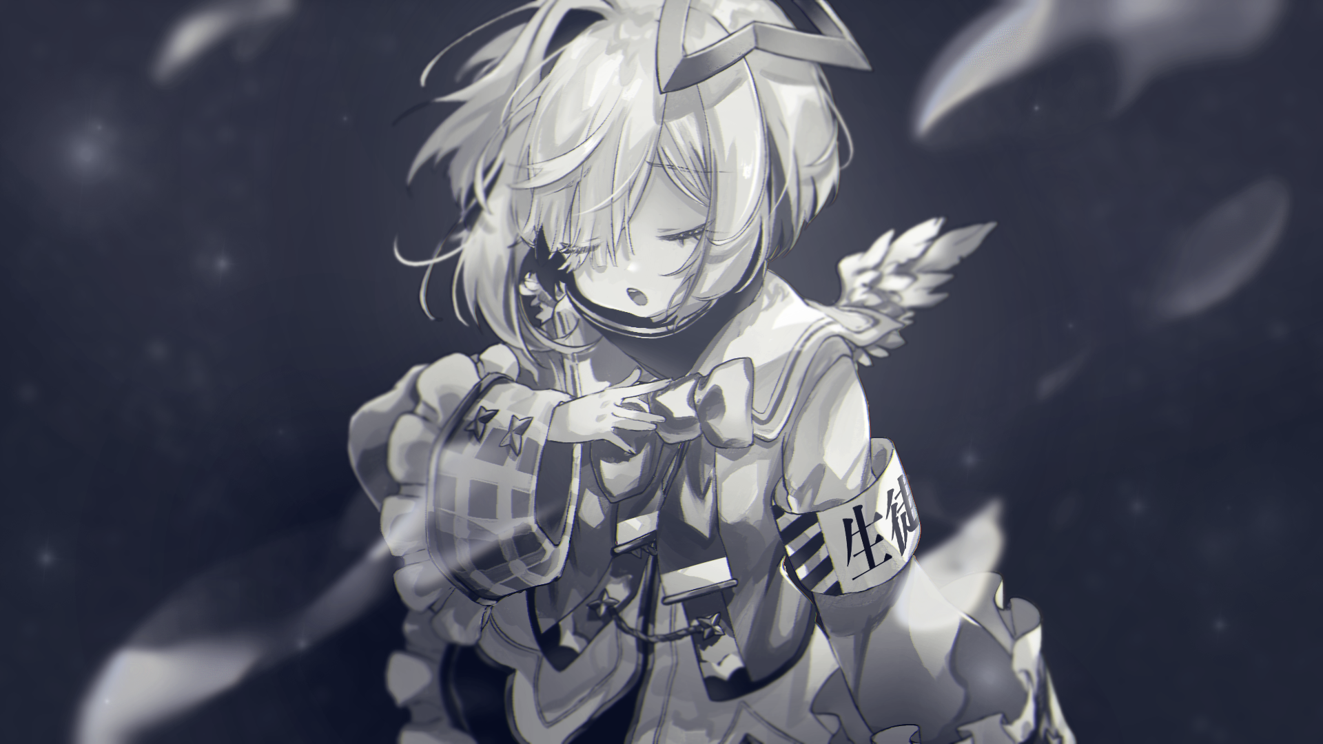 Download Hololive Amane Kanata Anime Virtual Youtuber HD Wallpaper