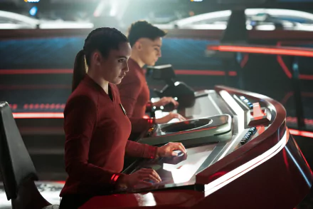 La'an Noonien-Singh Christina Chong TV Show Star Trek: Strange New Worlds HD Desktop Wallpaper | Background Image