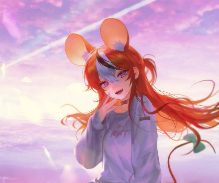 hololive Hakos Baelz Anime Virtual Youtuber HD Desktop Wallpaper | Background Image