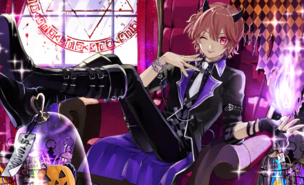 Hinata Mahiru video game Dance Killer Trick! HD Desktop Wallpaper | Background Image