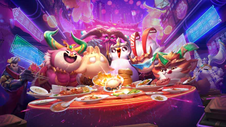 Choncc (Teamfight Tactics) Featherknight (League Of Legends) video game Teamfight Tactics HD Desktop Wallpaper | Background Image