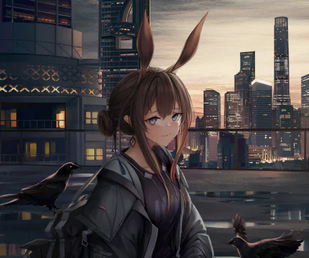Amiya (Arknights) video game Arknights HD Desktop Wallpaper | Background Image