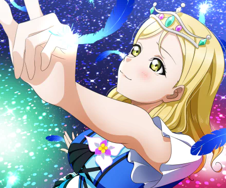 Mari Ohara Anime Love Live! Sunshine!! HD Desktop Wallpaper | Background Image