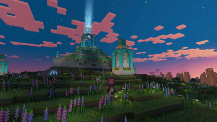 video game Minecraft Legends HD Desktop Wallpaper | Background Image