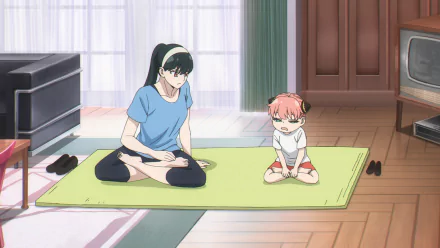 Yor Forger Anya Forger Anime Spy x Family HD Desktop Wallpaper | Background Image