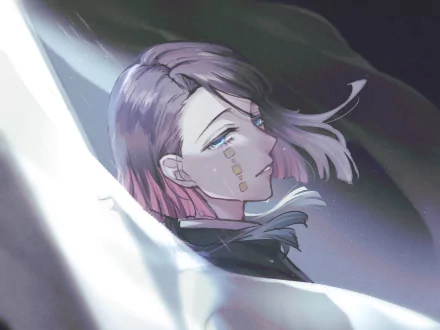 HD PC desktop wallpaper featuring Enmu from the anime Demon Slayer: Kimetsu no Yaiba, showcasing detailed artwork and soft lighting.