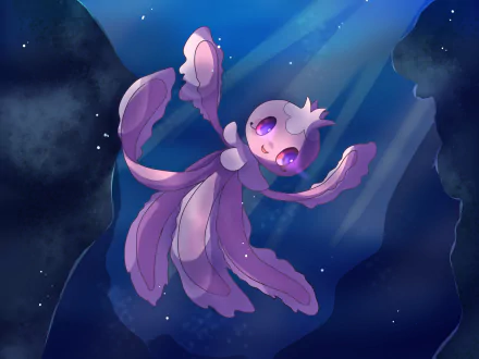 Frillish (Pokémon) video game Pokemon HD Desktop Wallpaper | Background Image