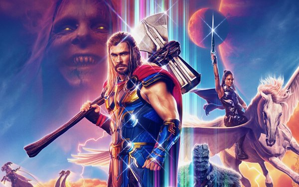 Movie Thor: Love and Thunder Thor Chris Hemsworth HD Wallpaper | Background Image