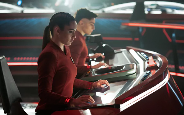 La'an Noonien-Singh Christina Chong TV Show Star Trek: Strange New Worlds HD Desktop Wallpaper | Background Image