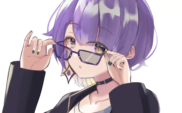 hololive Moona Hoshinova Anime Virtual Youtuber HD Desktop Wallpaper | Background Image