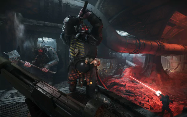 video game Warhammer 40,000: Darktide HD Desktop Wallpaper | Background Image