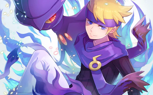 Morty (Pokémon) Mismagius (Pokemon) video game Pokémon: Gold and Silver HD Desktop Wallpaper | Background Image