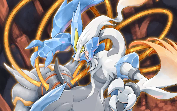 Kyurem White (Pokemon) video game Pokemon HD Desktop Wallpaper | Background Image