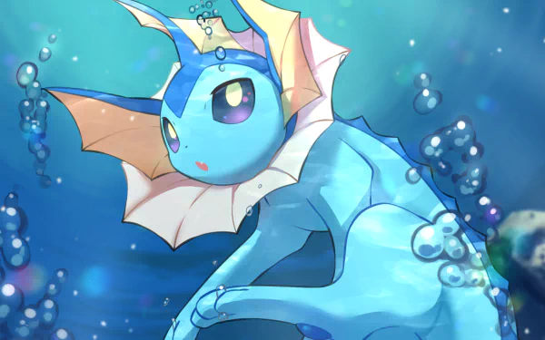 Vaporeon (Pokémon) video game Pokemon HD Desktop Wallpaper | Background Image