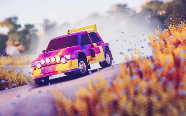 video game Art of Rally HD Desktop Wallpaper | Background Image