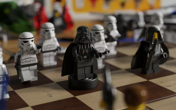 Darth Vader man made lego HD Desktop Wallpaper | Background Image