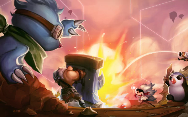 video game Teamfight Tactics HD Desktop Wallpaper | Background Image