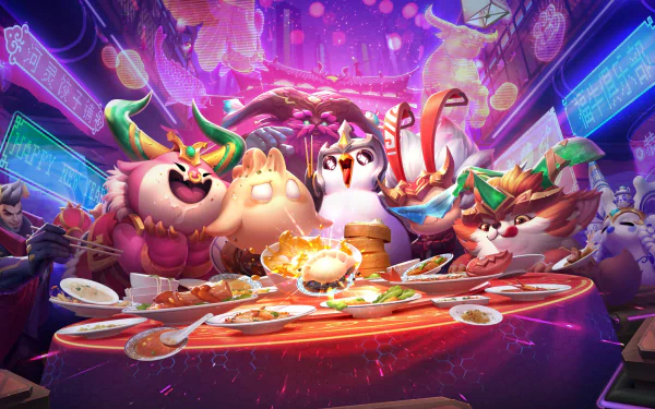 Choncc (Teamfight Tactics) Featherknight (League Of Legends) video game Teamfight Tactics HD Desktop Wallpaper | Background Image