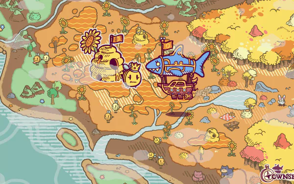 video game Townseek HD Desktop Wallpaper | Background Image
