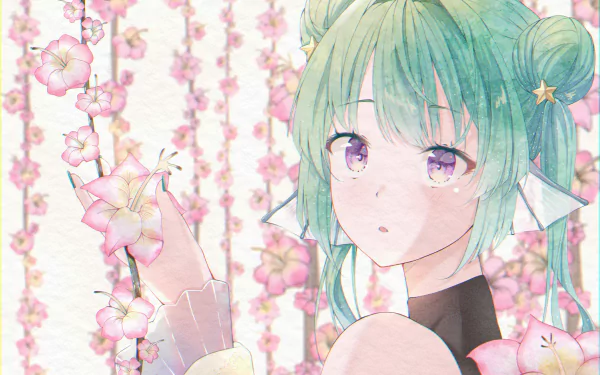 Nijisanji Finana Ryugu Anime Virtual Youtuber HD Desktop Wallpaper | Background Image