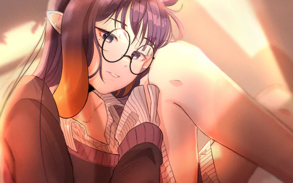 hololive Ninomae Ina'nis Anime Virtual Youtuber HD Desktop Wallpaper | Background Image