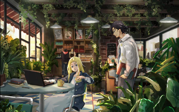 Shinpei Ajiro Ushio Kofune Anime Summer Time Rendering HD Desktop Wallpaper | Background Image