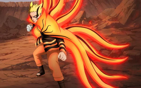Baryon Mode (Naruto) Naruto Uzumaki Anime Boruto HD Desktop Wallpaper | Background Image