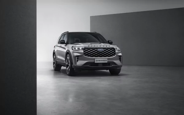 vehicle Ford Explorer ST-Line HD Desktop Wallpaper | Background Image
